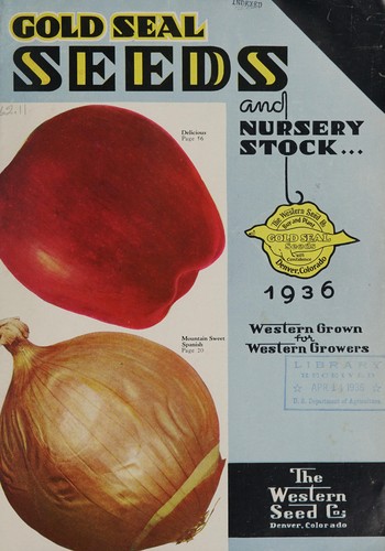 Gold seal seeds and nursery stock, 1936