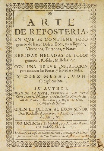 Arte de reposteria