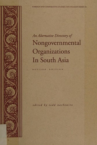 An Alternative directory of nongovernmental organizations in South Asia