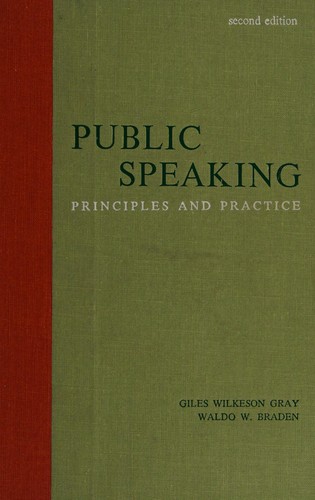 Public speaking: principles and practices