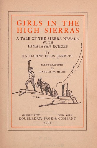 Girls in the high Sierras