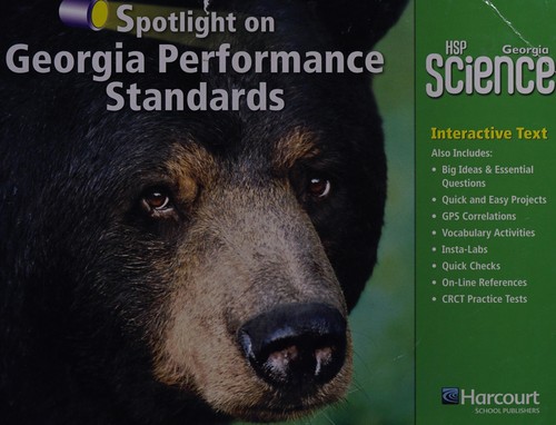 Science, grade 4 spotlight/performance standard