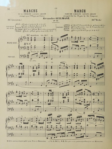 Pièces dans différents styles pour orgue