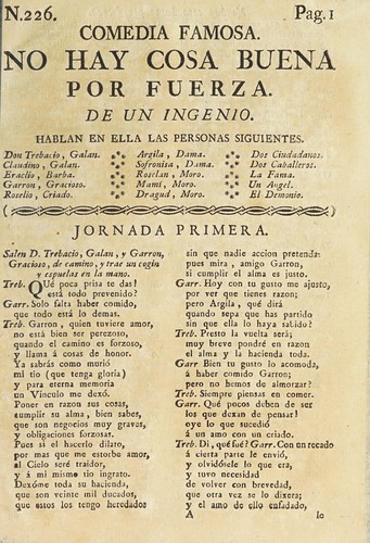 No hay cosa buena por fuerza