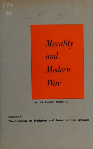 Morality and modern war