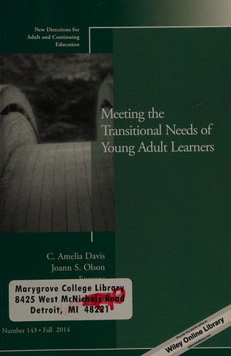 Meeting the transitional needs of young adult learners