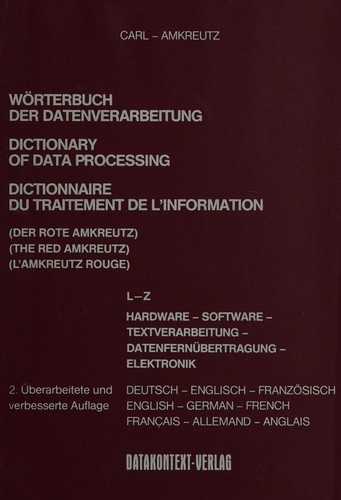 Wörterbuch der Datenverarbeitung