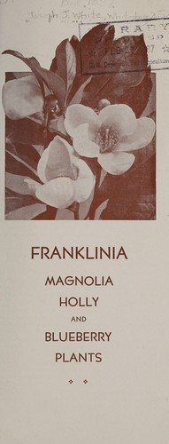 Franklinia, magnolia, holly and blueberry plants
