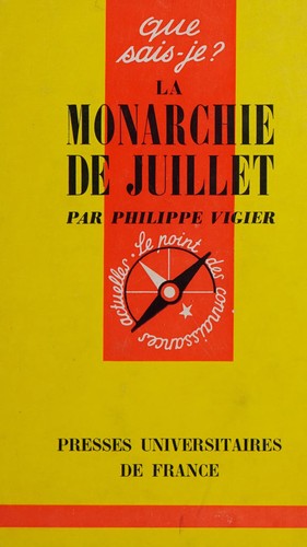 La Monarchie de Juillet