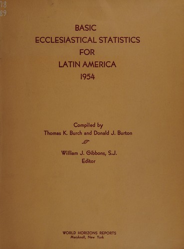 Basic ecclesiastical statistics for Latin America, 1954