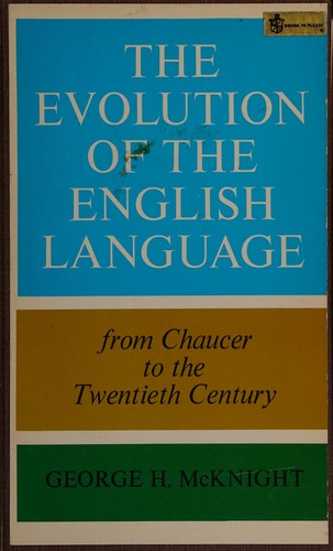 The evolution of the English language
