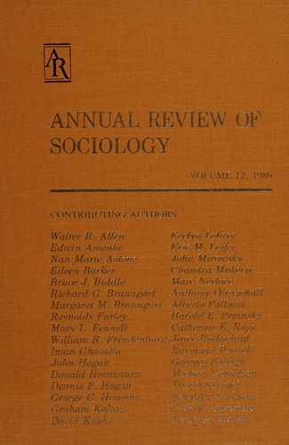 Annual Review of Sociology