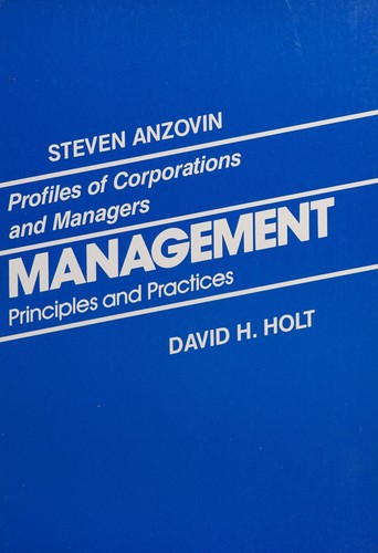 Profiles of corporations and managers