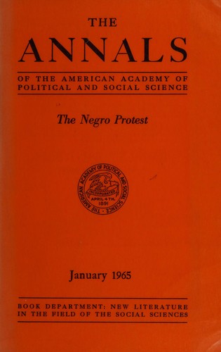 The Negro protest.