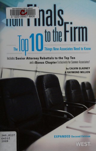 From finals to the firm