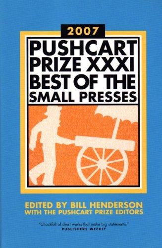 The Pushcart Prize XXXI