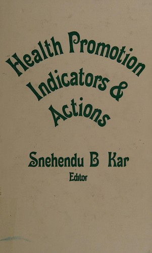 Health promotion indicators and actions