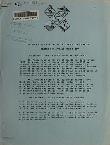 An introduction to the Centers of Excellence