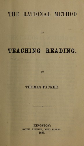 The rational method of teaching reading