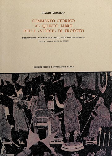 Commento storico al quinto libro delle Storie di Erodoto