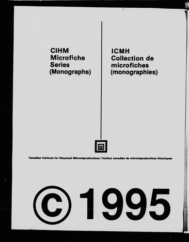 Den första Skand: Kristna Missionsförsamlingens i Winnipeg, Canada