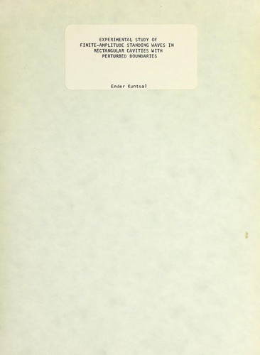 Experimental study of finite-amplitude standing waves in rectangular cavities with perturbed boundaries