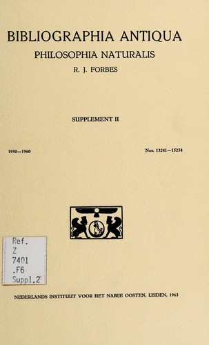 Bibliographia antiqua