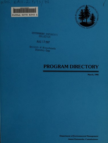 Program directory
