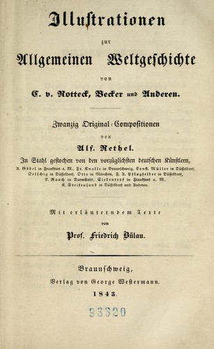 Illustrationen zur allgemeinen Weltgeschichte