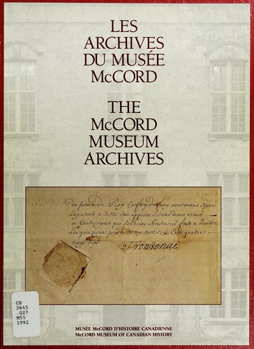 The McCord Museum Archives/Les Archives Du Musee McCord