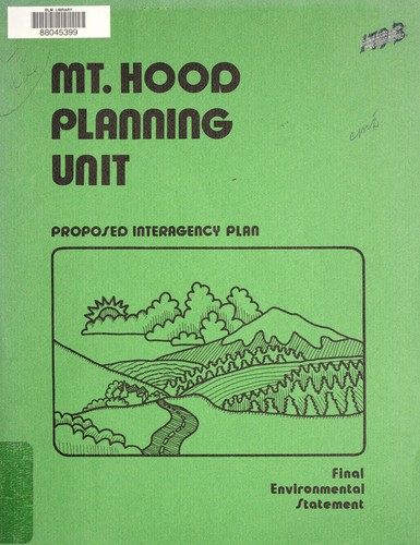 Mt. Hood planning unit