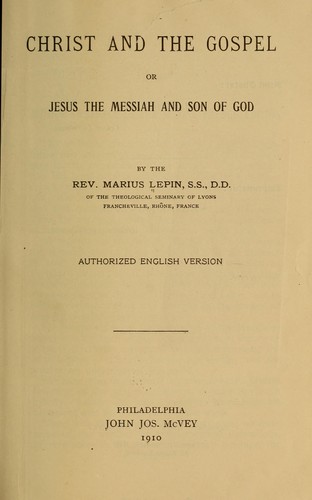 Christ and the gospel