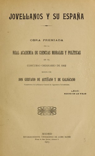 Jovellanos y su España.