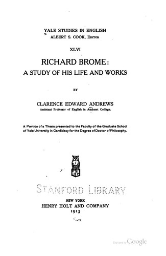 Richard Brome