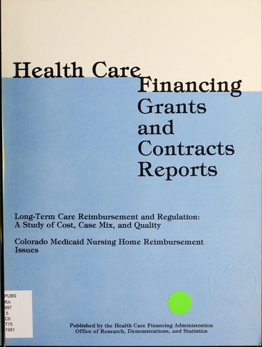 Long-term care reimbursement and regulation