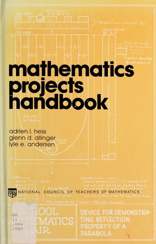 Mathematics projects handbook.