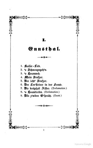 Naturbilder aus dem Leben der Gebirgsbewohner in den Grenzalpen zwischen Steyermark und dem Traunkreise