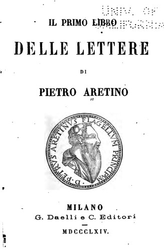 Il primo libro delle lettere
