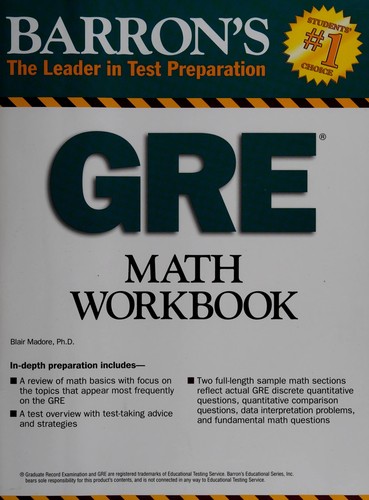 GRE math workbook