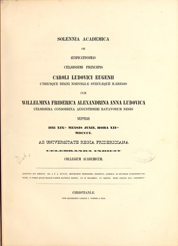 Symbolæ ad historiam antiquiorem rerum norvegicarum.