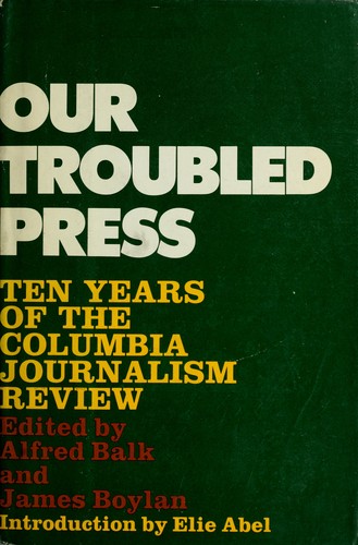 Our troubled press