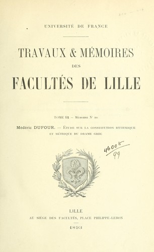 Travaux & mémoires