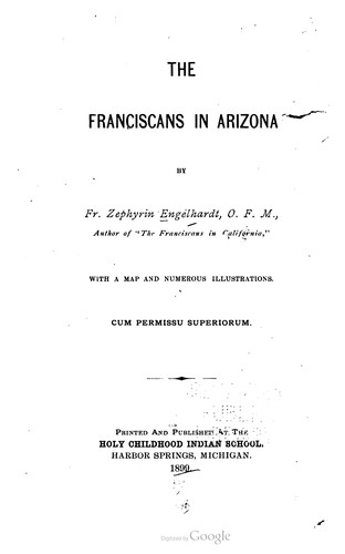 The Franciscans In Arizona