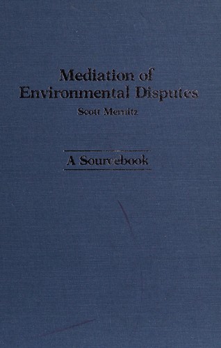Mediation of environmental disputes