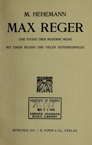 Max Reger