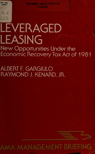 Leveraged leasing