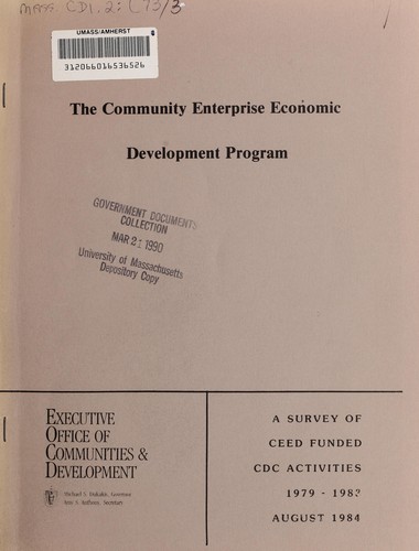 The Community Enterprise Economic Development Program
