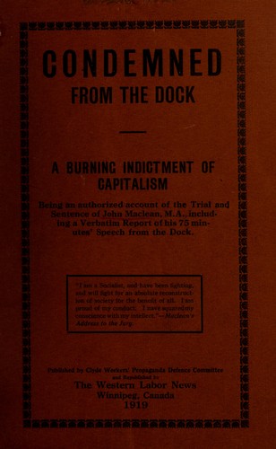 Condemned from the dock