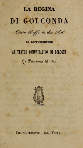 La regina di Golconda