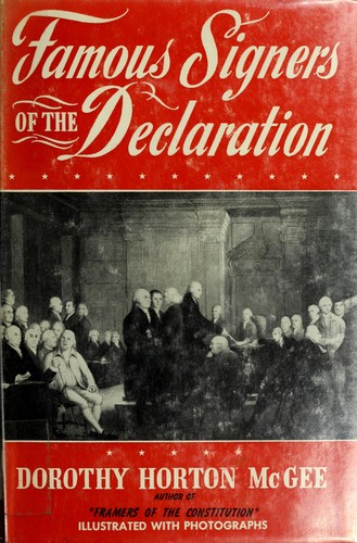 Famous signers of the Declaration